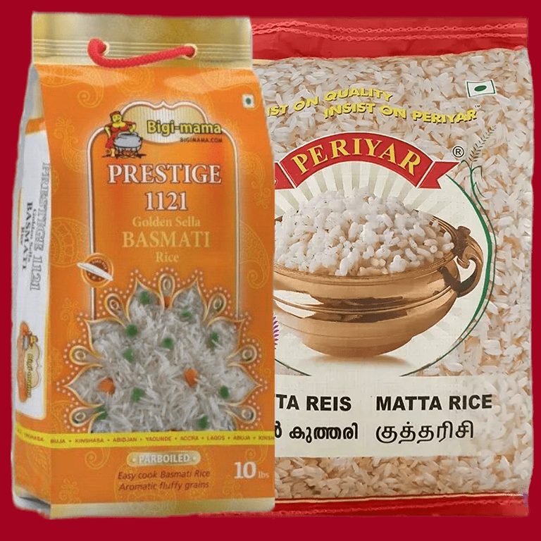 Reis und Reisprodukte